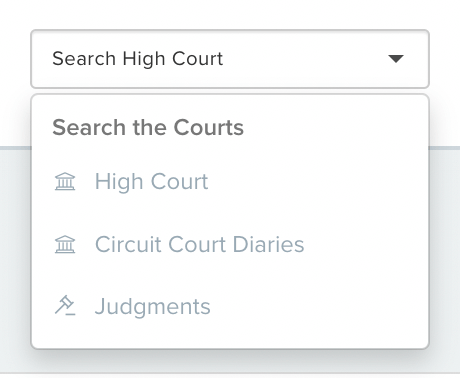 Search type